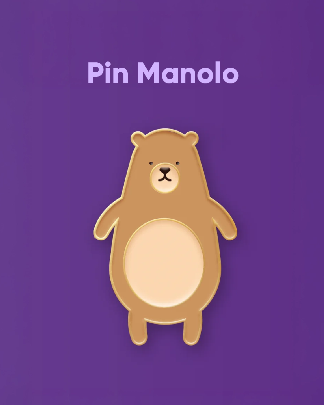 Pin Osito Manolo